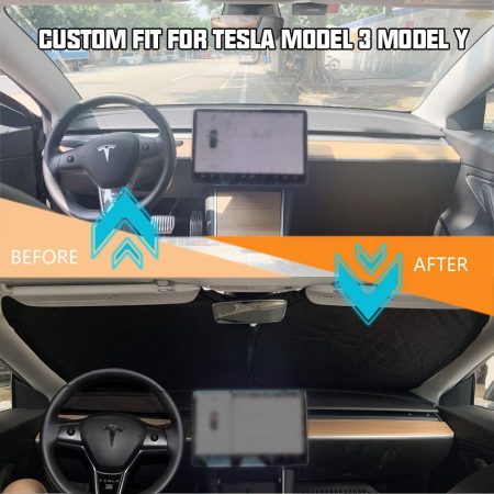 Tesla Model 3/Y 車頭遮陽擋